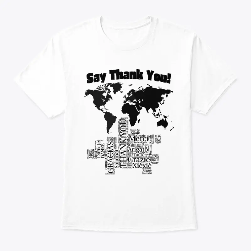 SAY THANK YOU IN DIFFERENT LANGUAGES