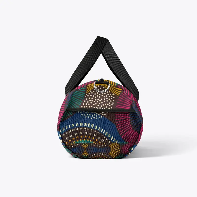 Abstract Pattern Duffle Bag